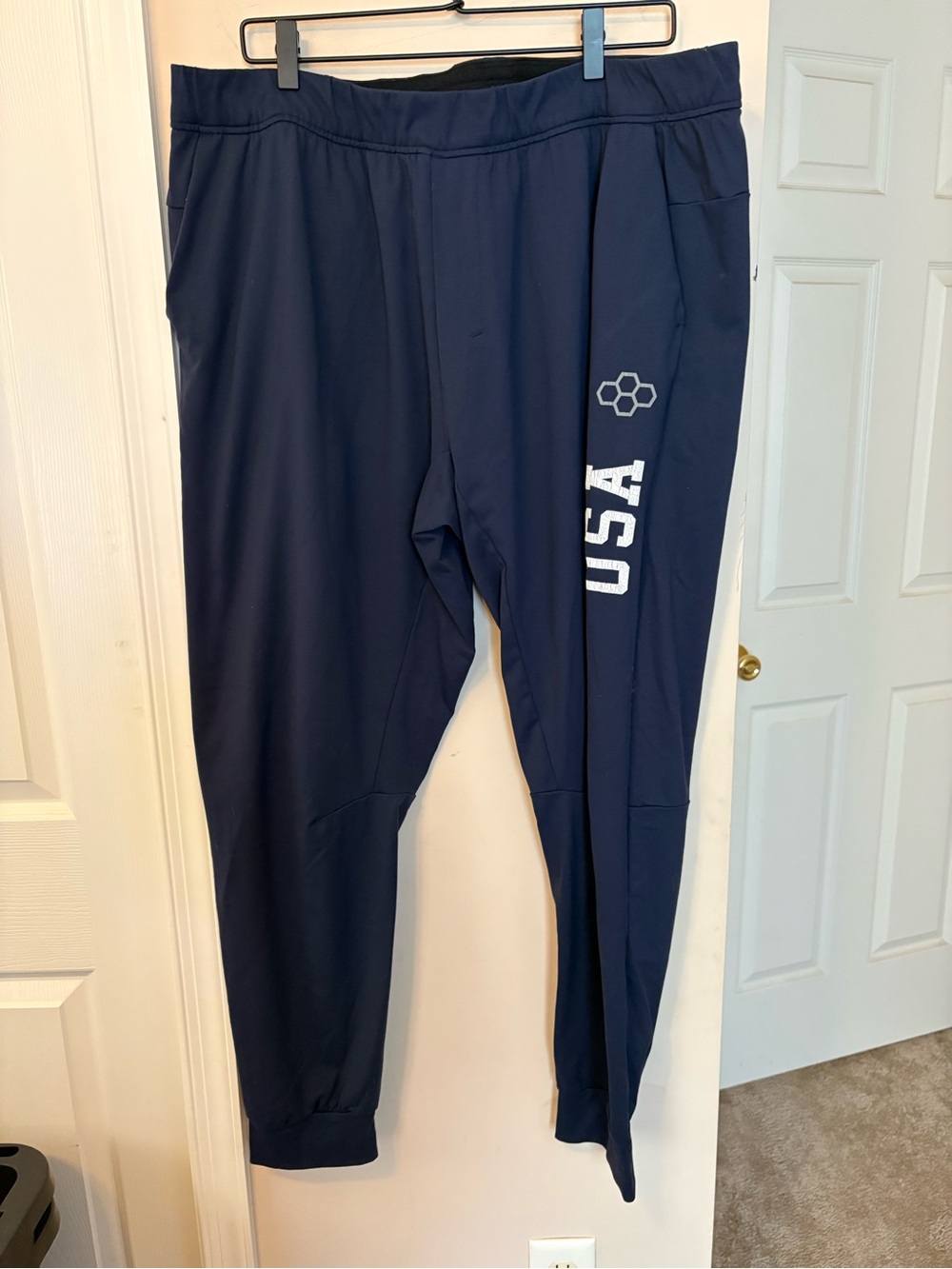 USA RUDIS Graphic Navy Men's Wrestling Joggers